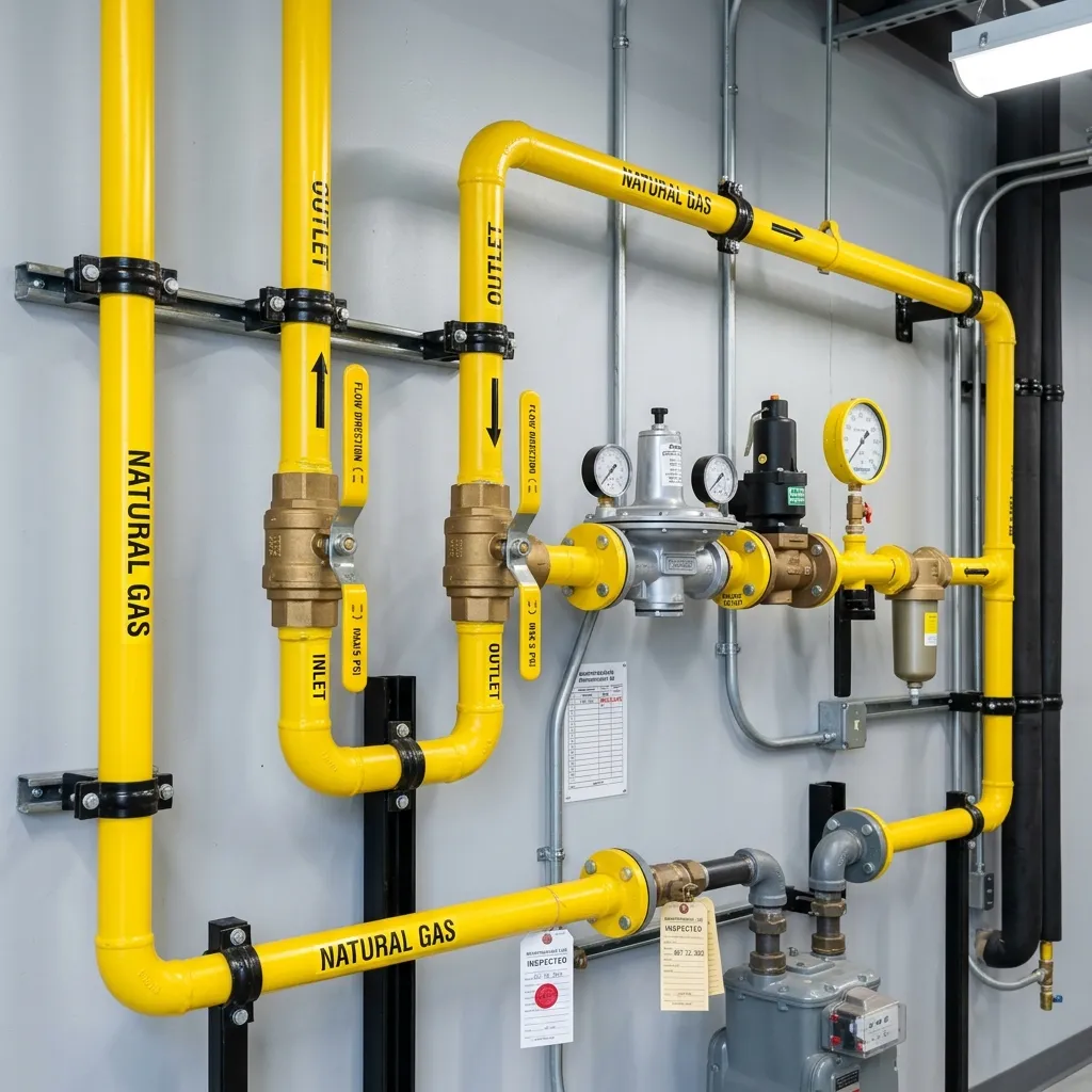 Gas Line Services Plumber in Sublette, IL
